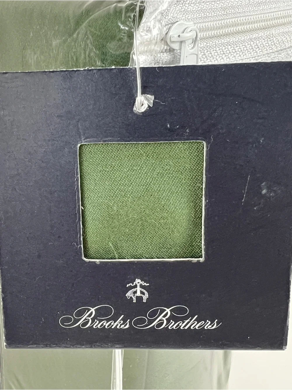 Brooks Brothers King Sheet Set in Forest Green